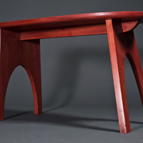 Duk's' Bench front oblique view. Duk's' Bench front oblique view.